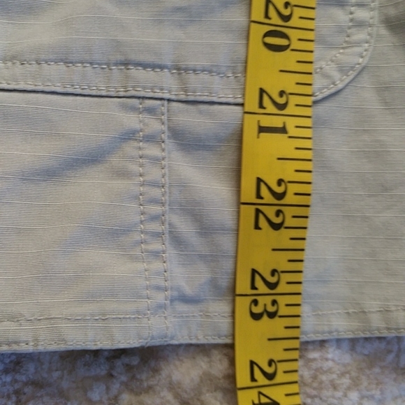 Columbia Sportswear Co. Snap Closure Jacket M Green Tan - Picture 16 of 16